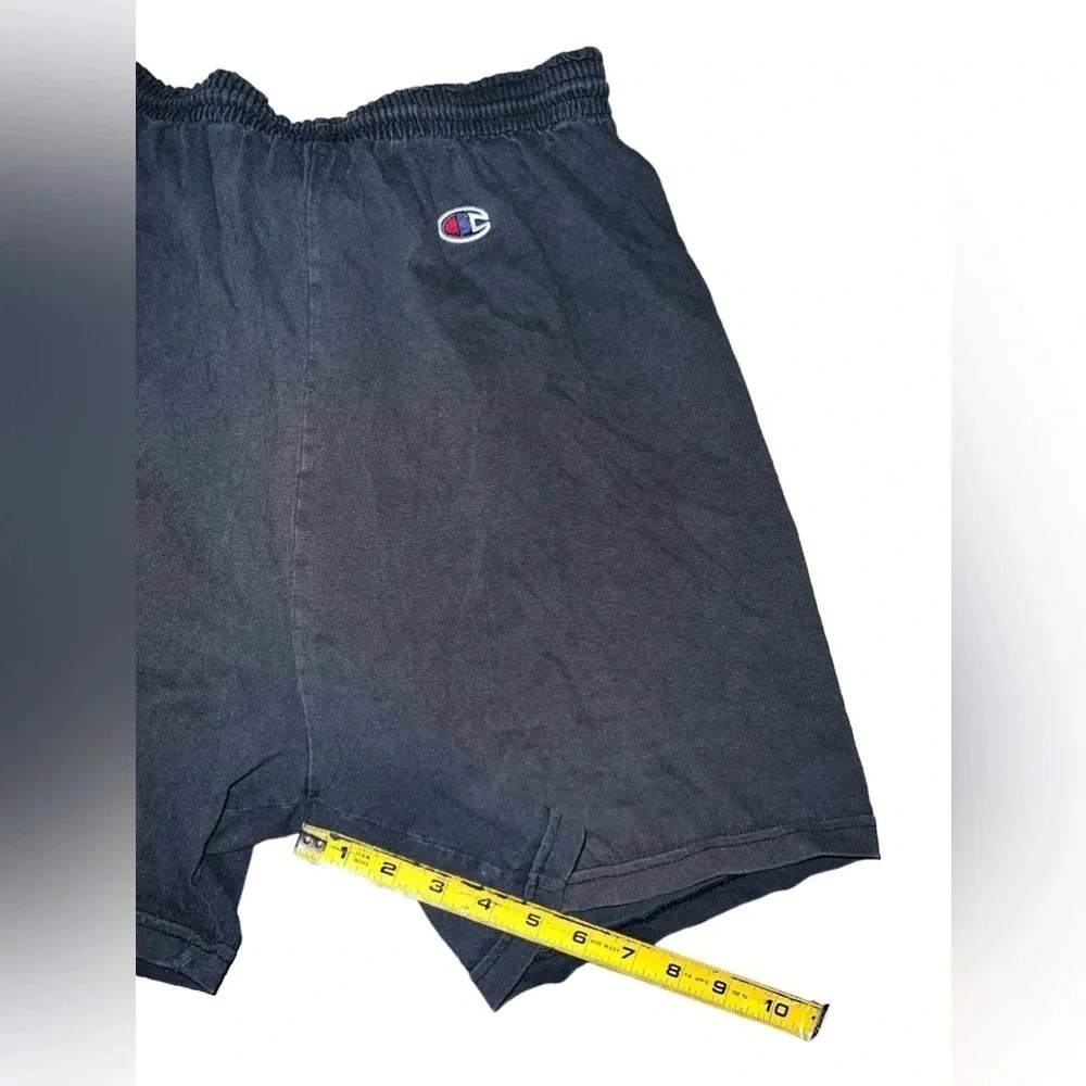 Champion Athletic Shorts Black New York only fashion brand exclusive rare - Picture 5 of 5